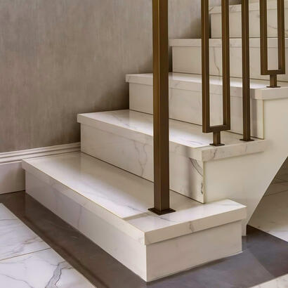 Stone Stair Review, Abhay, Ontario, Canada Ontario Stone Staircase Review from Our Client.